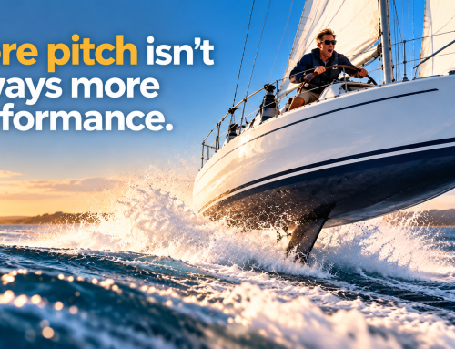 More pitch isn’t always more performance