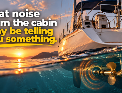 That noise from the aft cabin may be telling you something